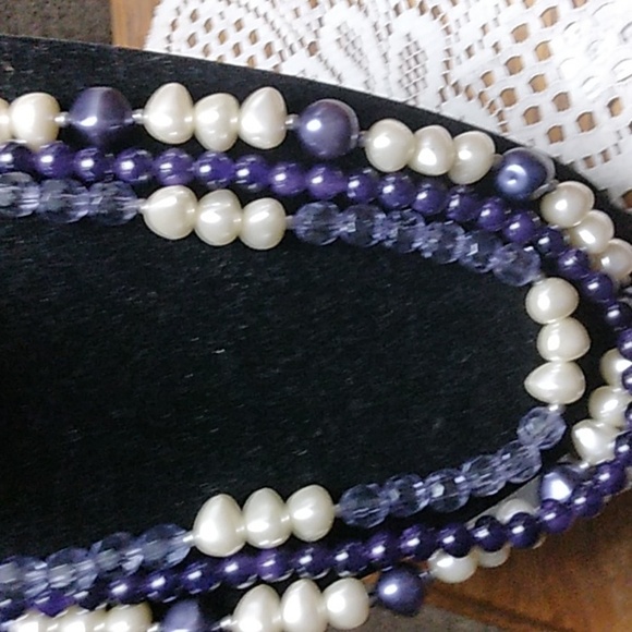 Fashion 3-stranded necklace - Picture 4 of 7